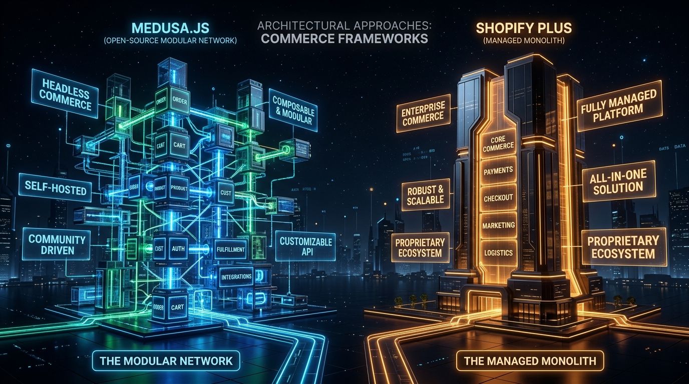 Medusa.js vs. Shopify Plus: Which Headless Backend is Best for B2B Retail?