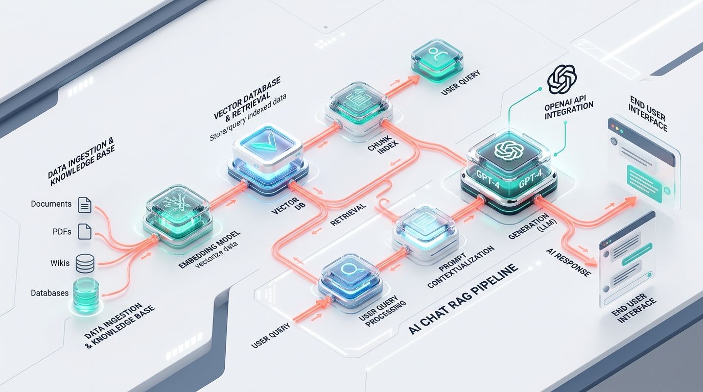 Enterprise AI voice agent customer service technical architecture visualization featuring sub-500ms real-time audio pipeline, WebRTC SIP telephony, and neural speech synthesis