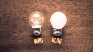 Difference Between a Wiki and a Blog?